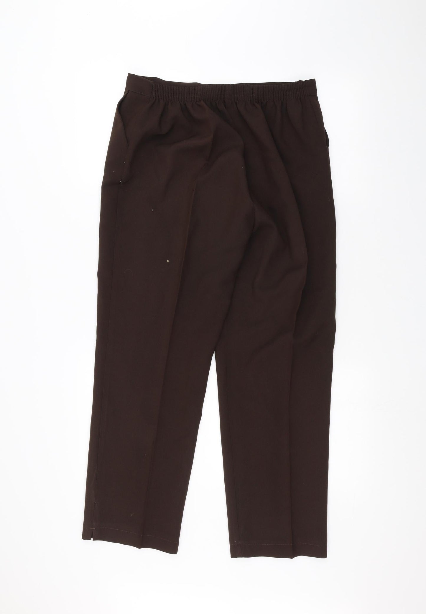Preworn Womens Brown   Trousers  Size 16 L24 in