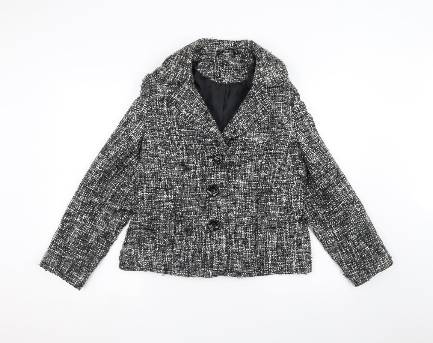 EWM Womens Black   Jacket  Size 12