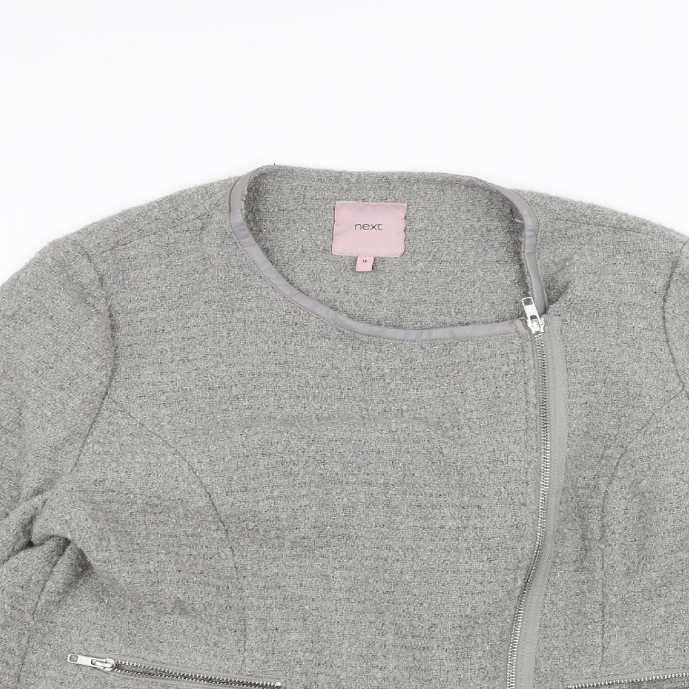 NEXT Womens Grey   Jacket  Size 18