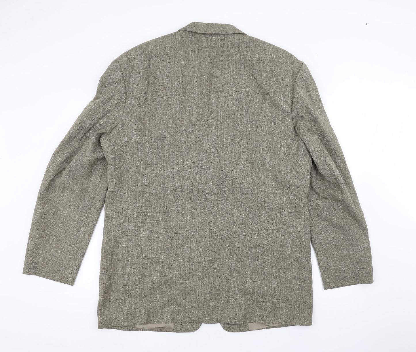 Preworn Mens Brown   Jacket Suit Jacket Size 42