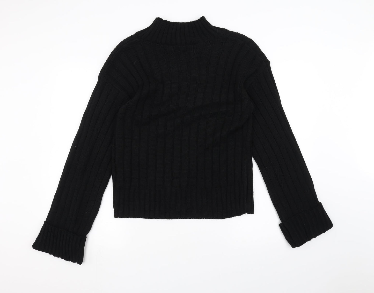 Preworn Womens Black   Pullover Jumper Size S