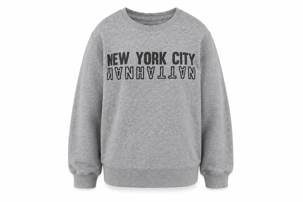 Matalan Girls Grey   Pullover Jumper Size 11 Years