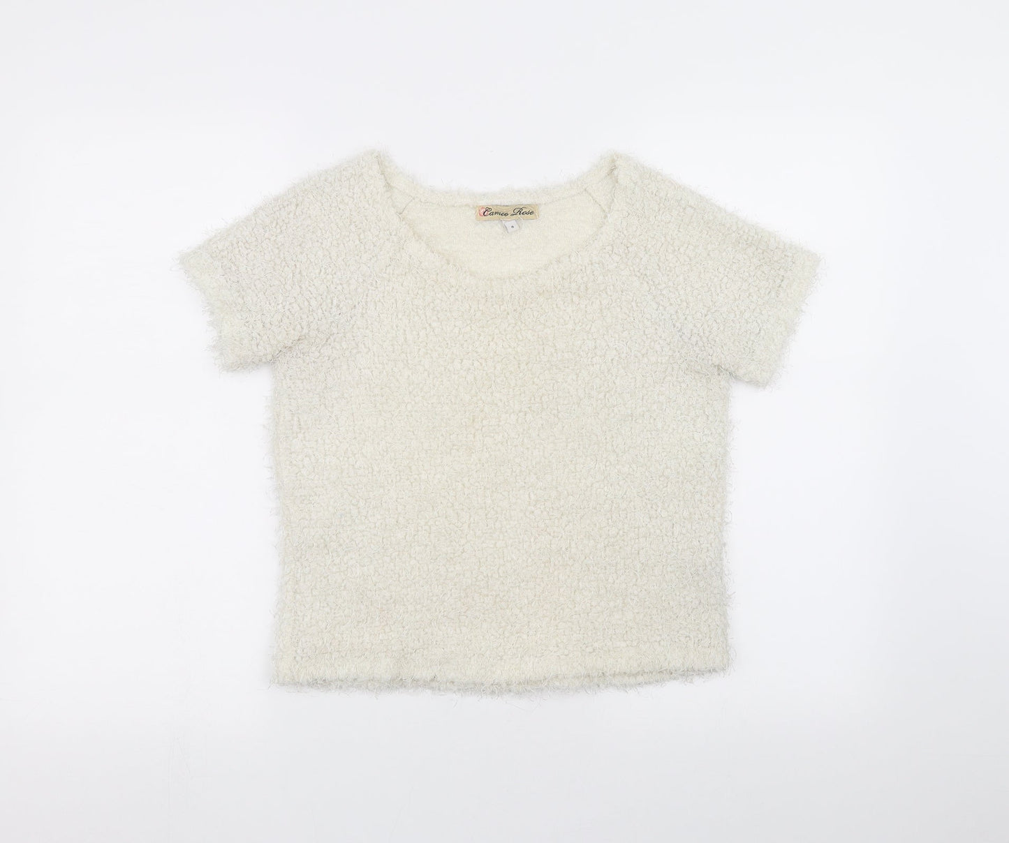 Cameo rose Womens White   Pullover Jumper Size 8