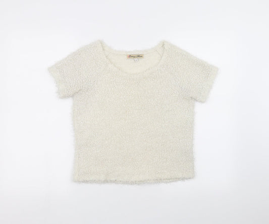 Cameo rose Womens White   Pullover Jumper Size 8