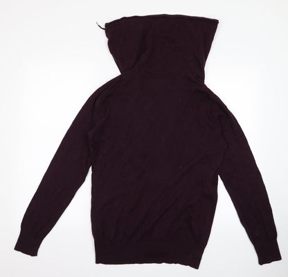 River Island Womens Red   Pullover Jumper Size S