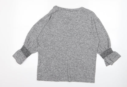 Tu Womens Grey   Pullover Jumper Size 8