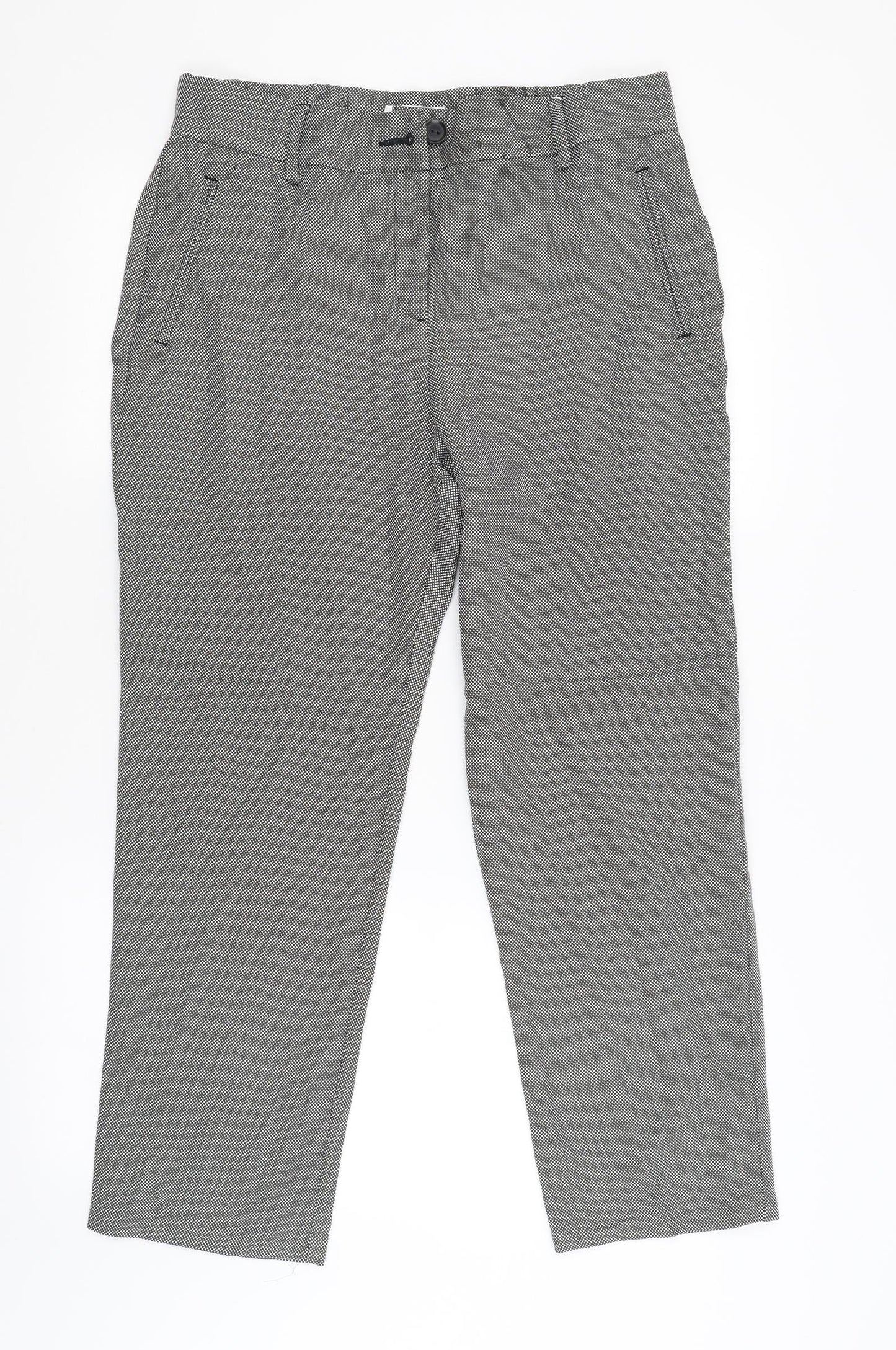 M&S Womens Black   Trousers  Size 14 L25 in