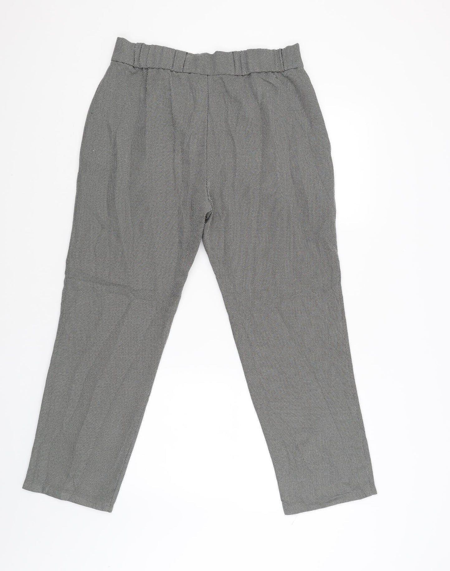 M&S Womens Black   Trousers  Size 14 L25 in