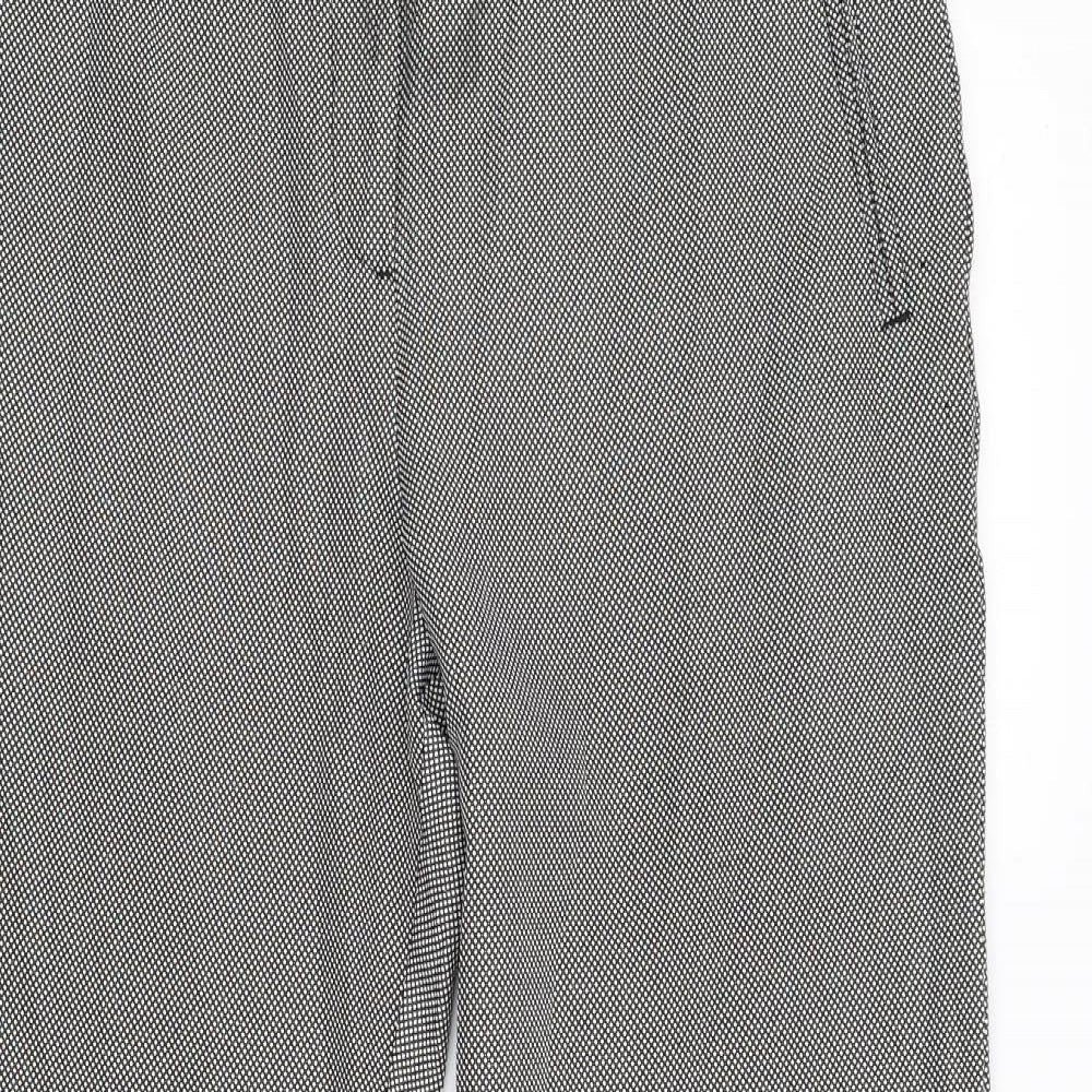 M&S Womens Black   Trousers  Size 14 L25 in