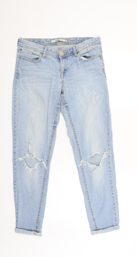 sinsay Womens Blue   Straight Jeans Size 36 L29 in
