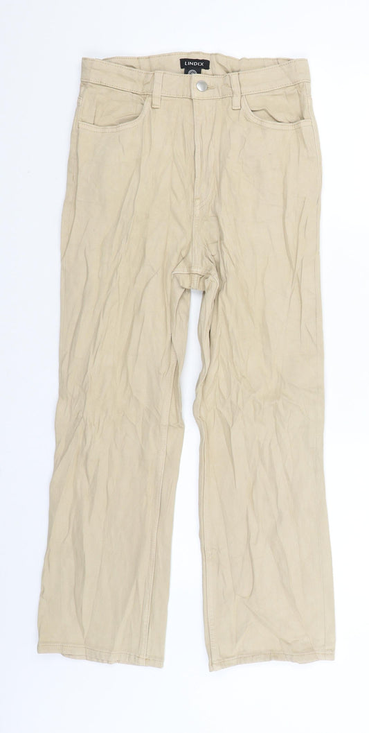 Lindex Womens Beige   Chino Trousers Size 12 L26 in