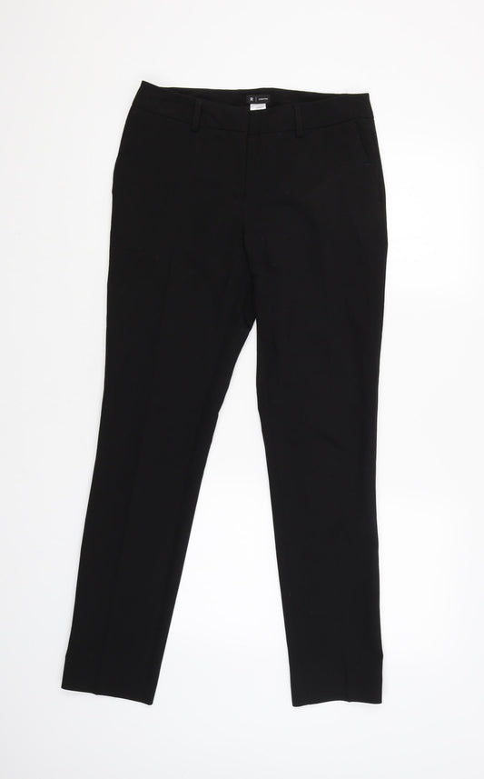 Essential Womens Black   Trousers  Size 8 L29 in