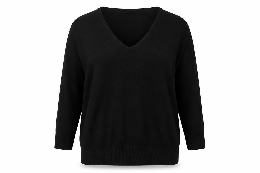 Capsule Womens Black Pullover Jumper Size 16