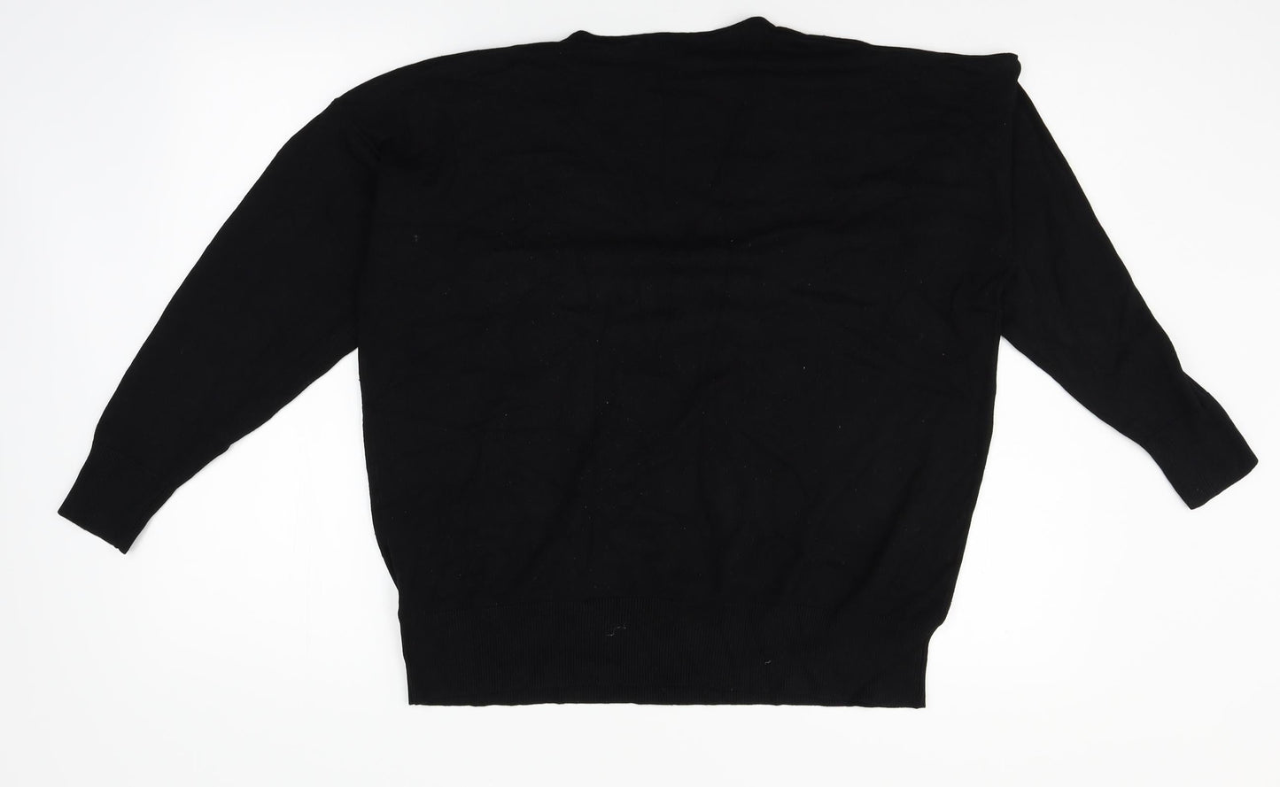 Capsule Womens Black   Pullover Jumper Size 16