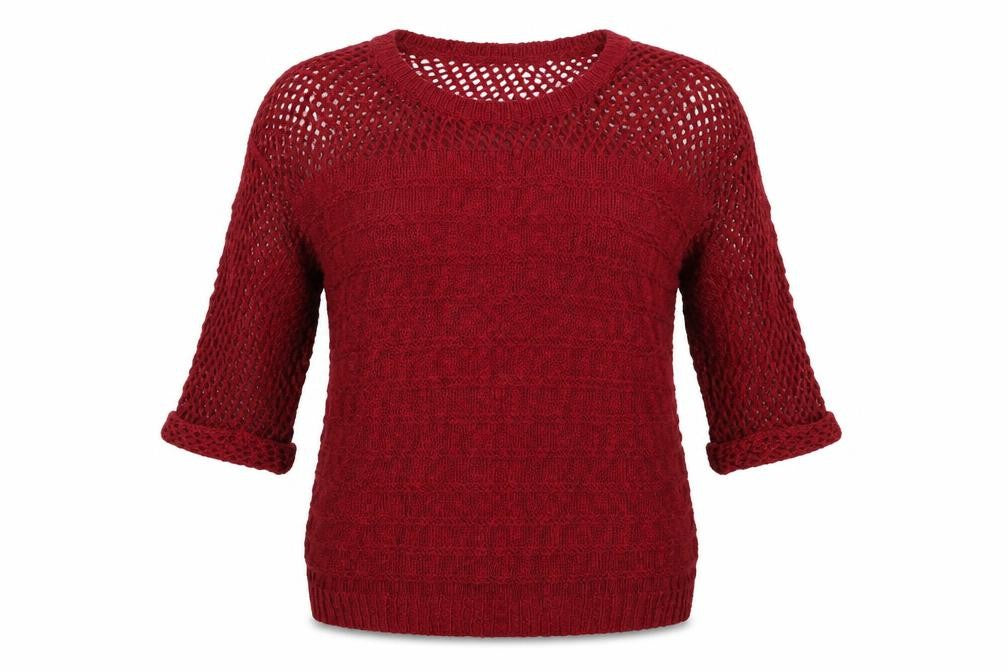 Dorothy Perkins Womens Red   Pullover Jumper Size 12