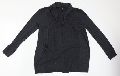 Marks & Spencer Womens Grey   Cardigan Jumper Size 10