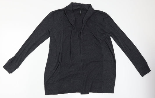 M&S Womens Grey   Cardigan Jumper Size 10