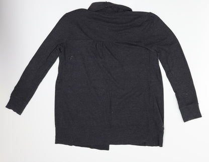 Marks & Spencer Womens Grey   Cardigan Jumper Size 10