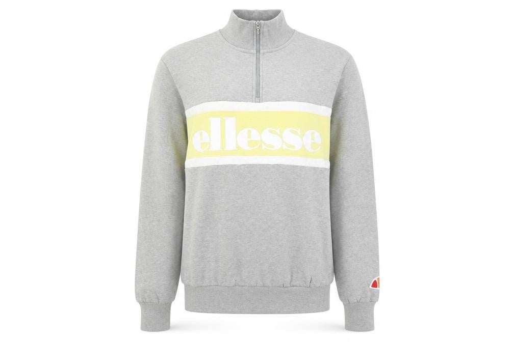 ellesse Womens Grey   Henley Sweatshirt Size 4