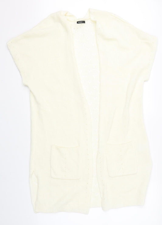 Romain Womens Beige   Cardigan Jumper Size 12