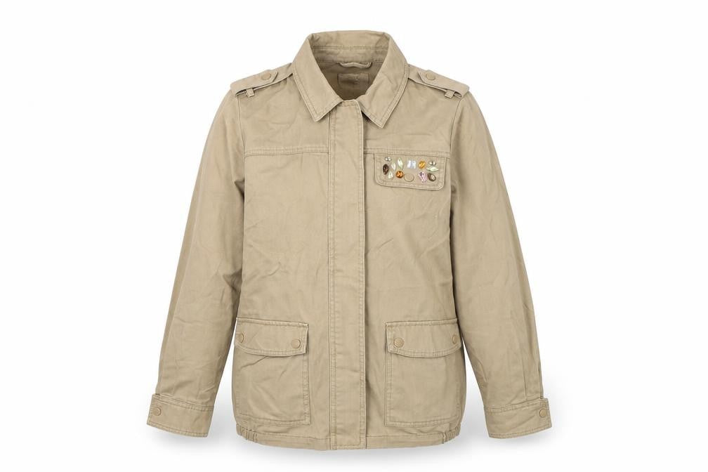 Papaya Womens Beige   Jacket  Size 12