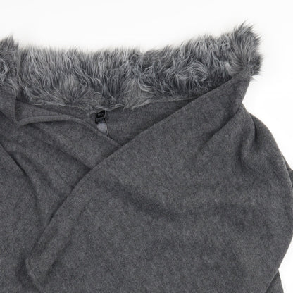 Marks & Spencer Womens Grey   Wrap Jumper One Size