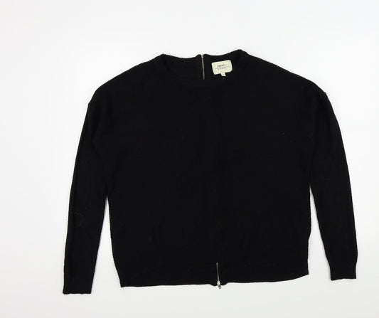 Papaya Womens Black   Pullover Jumper Size M