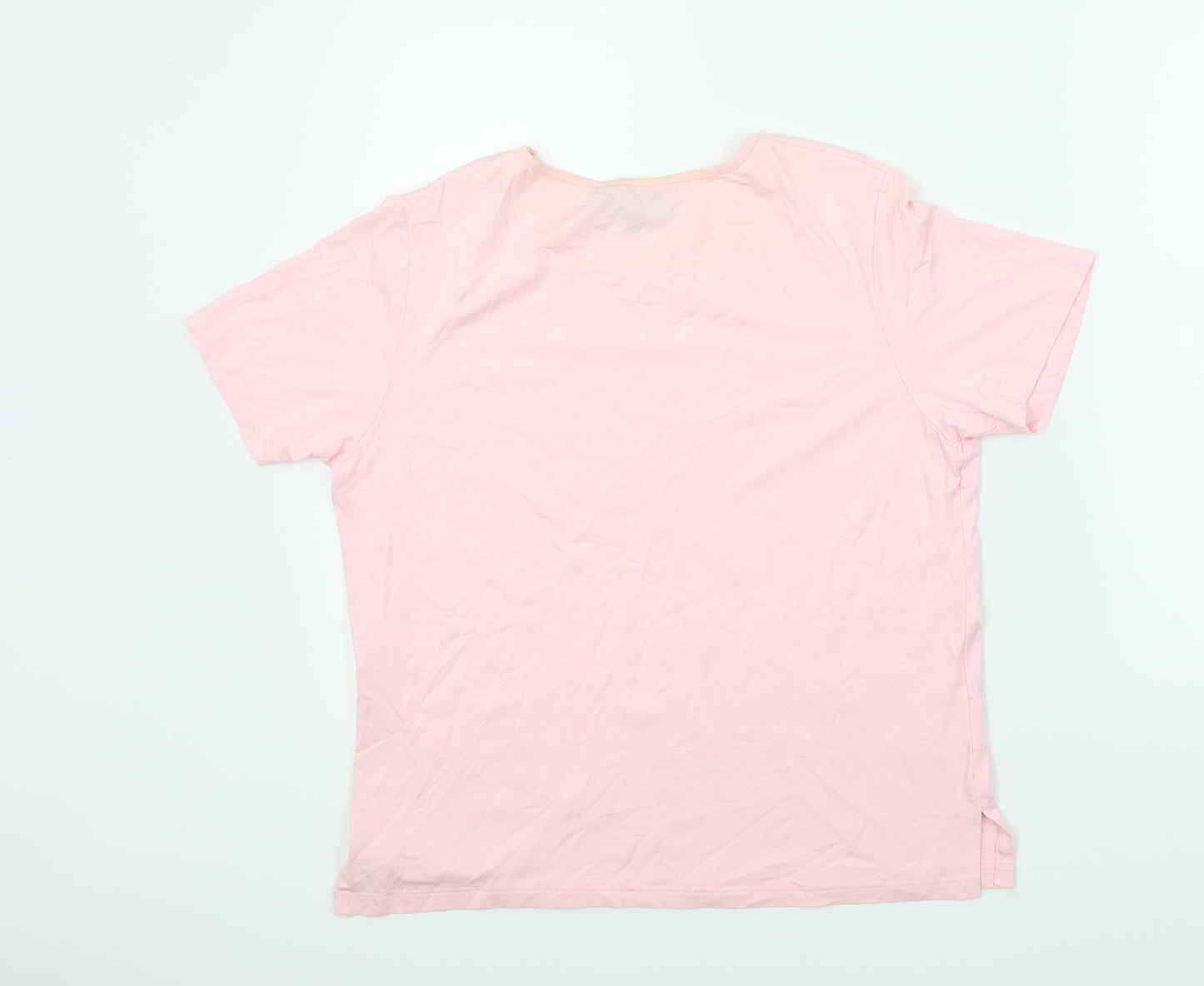 casamia Womens Pink   Basic T-Shirt Size M