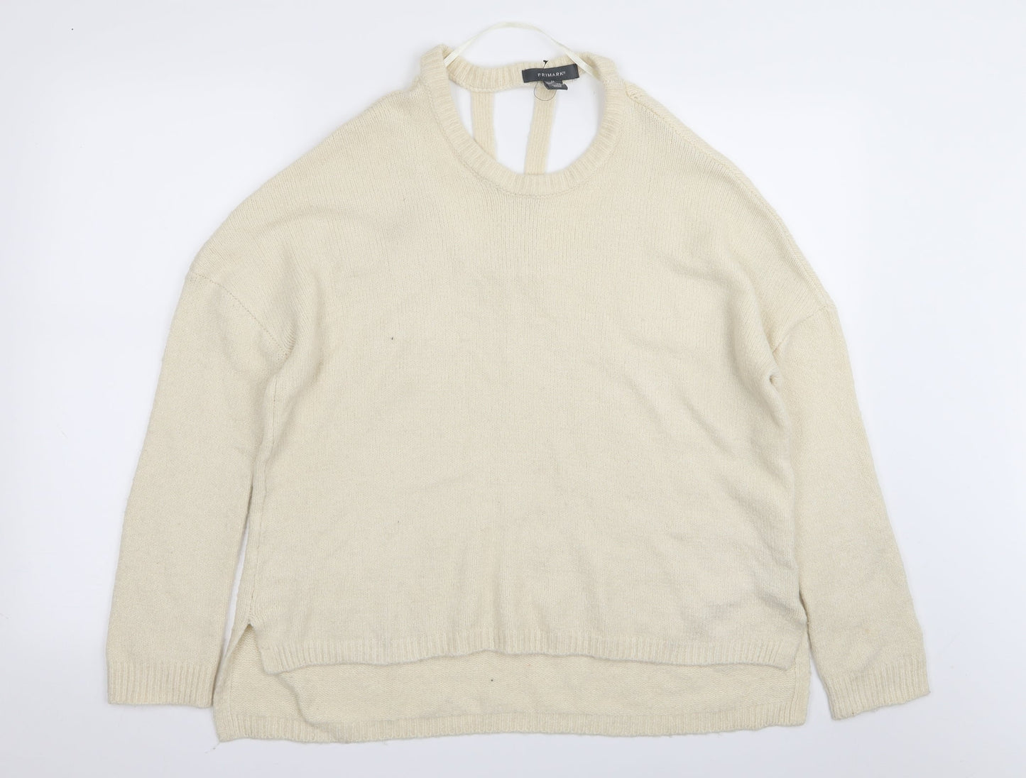Primark Womens Beige   Pullover Jumper Size 10