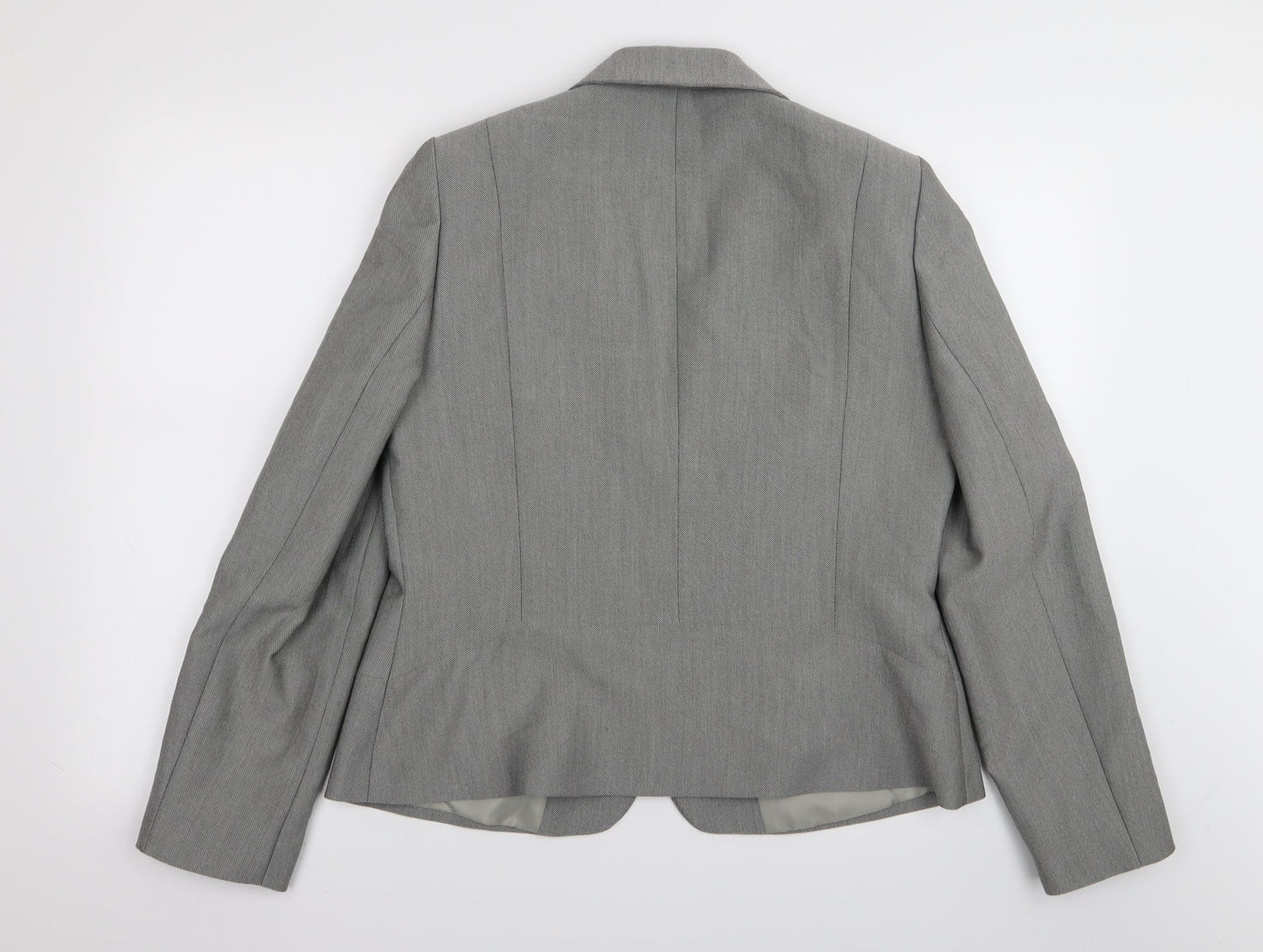 planet Womens Grey   Jacket Blazer Size 14