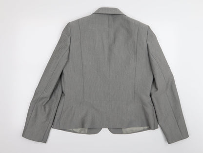 planet Womens Grey   Jacket Blazer Size 14