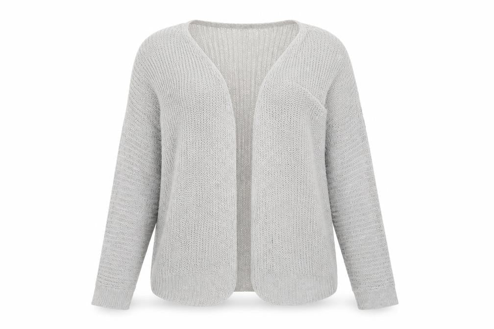 SheIn Womens Grey   Cardigan Jumper Size L