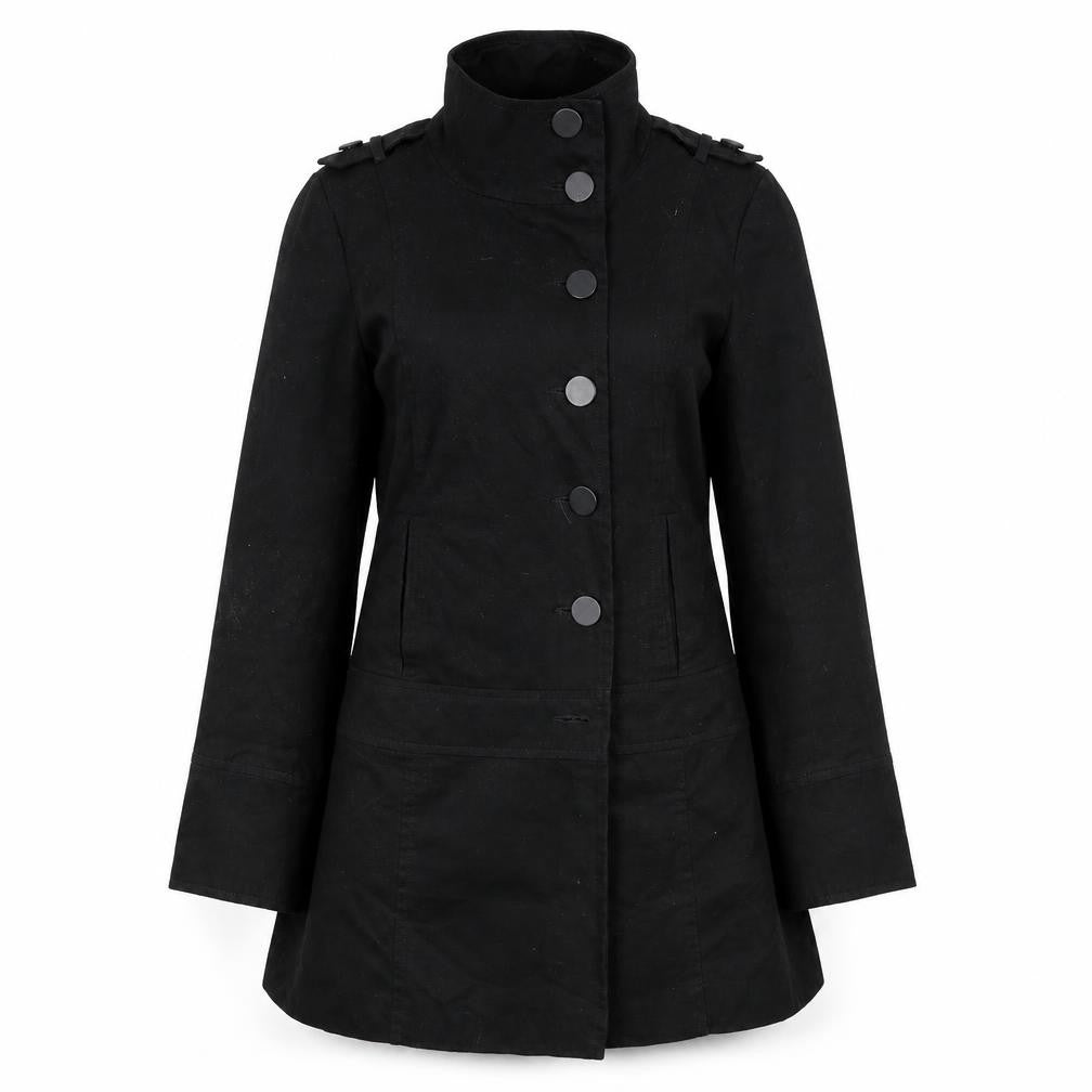New Look Womens Black   Jacket Coat Size 12