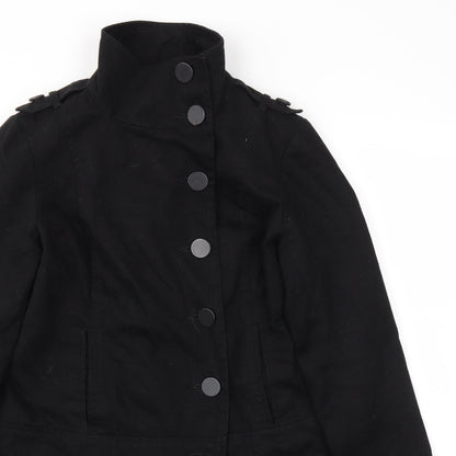 New Look Womens Black   Jacket Coat Size 12
