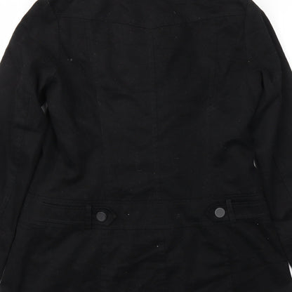 New Look Womens Black   Jacket Coat Size 12