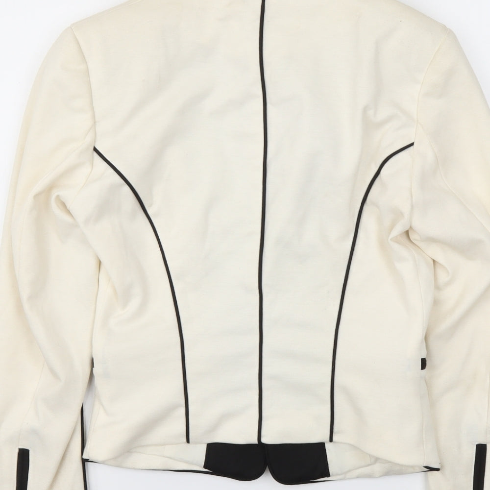 H&M Womens Ivory   Jacket Blazer Size 6