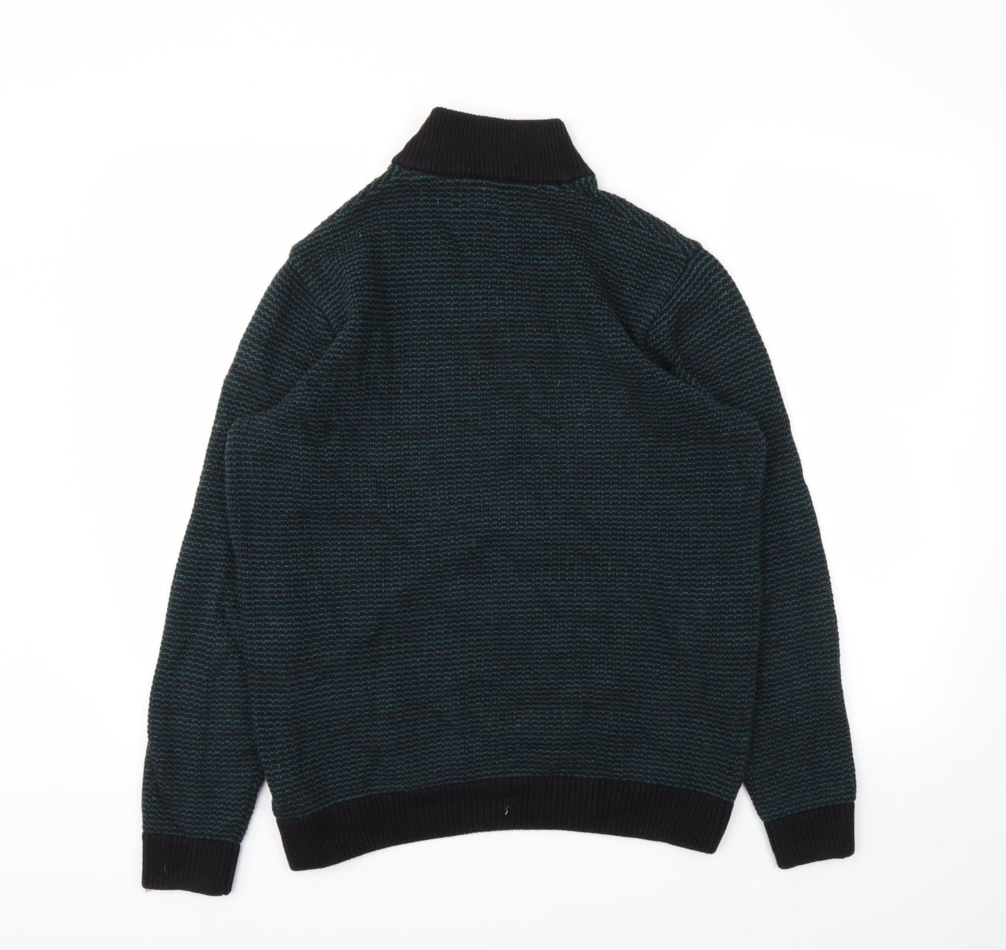 M&S Mens Blue   Pullover Hoodie Size M