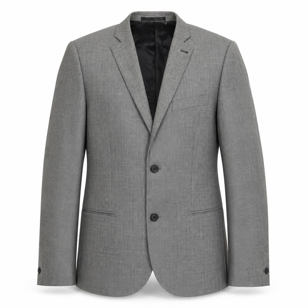 Topman Mens Grey   Jacket Suit Jacket Size 42