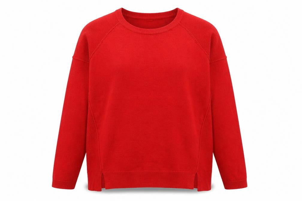 Papaya Womens Red   Pullover Jumper Size S