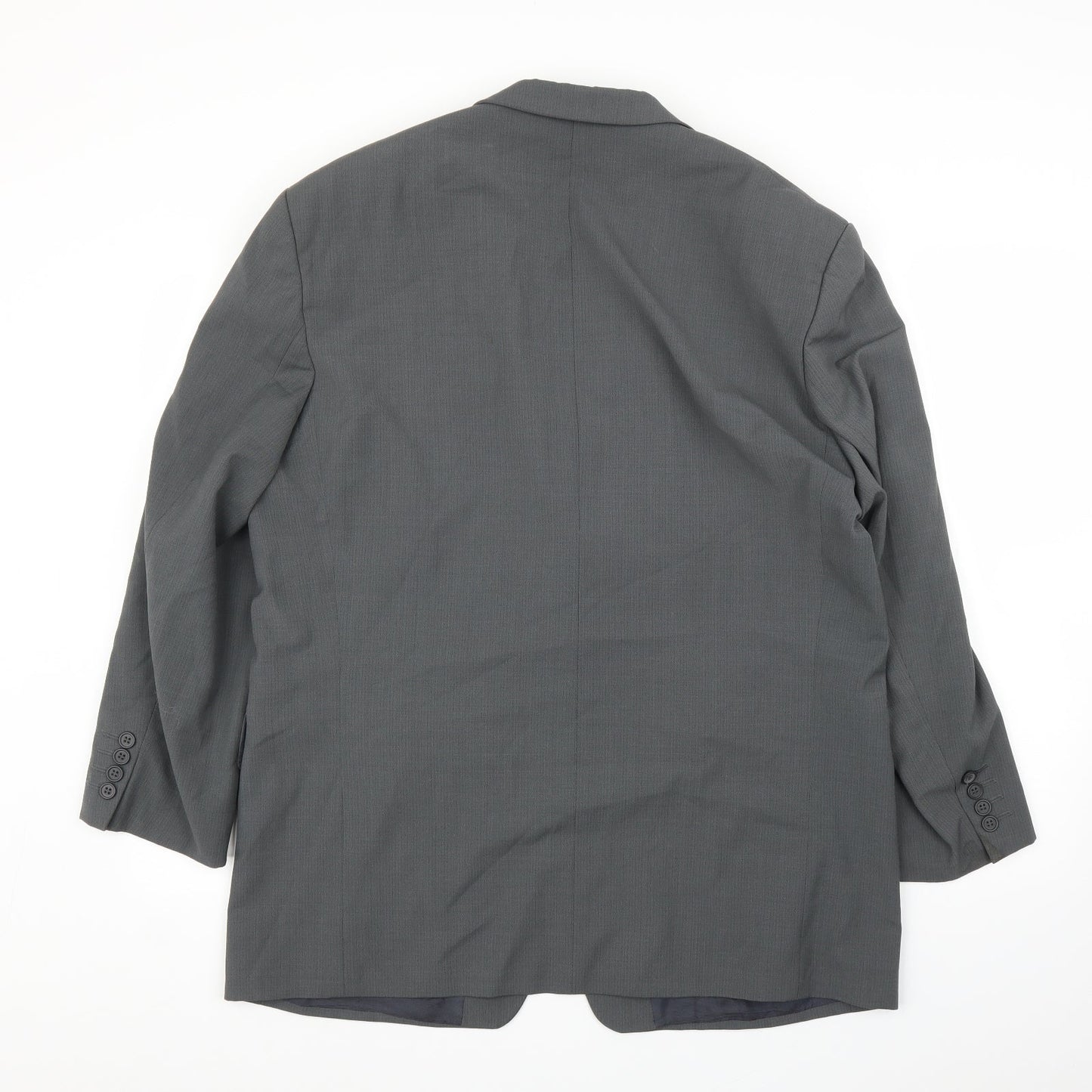Benvenuto Mens Grey   Jacket Suit Jacket Size 48