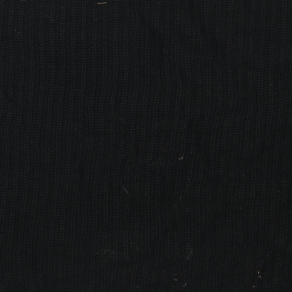 Primark Womens Black  Knit Pullover Jumper Size 10