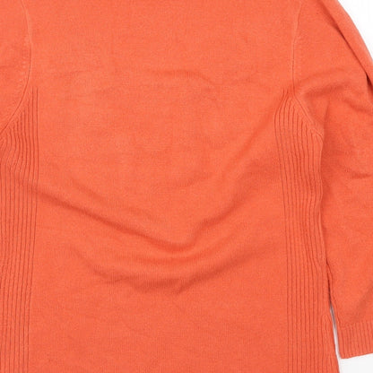 Preloved Filati Womens Orange   Pullover Jumper Size M - Label