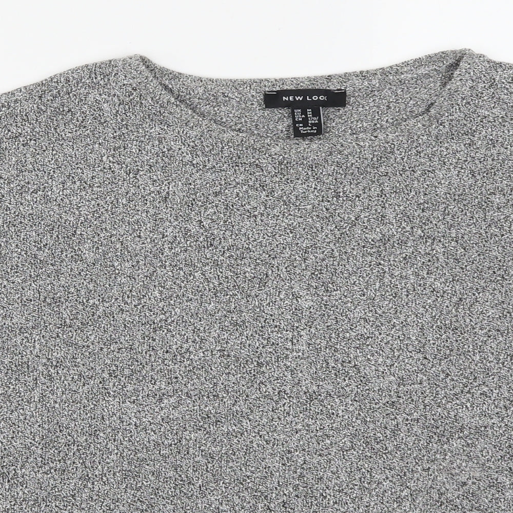 New Look Womens Grey   Basic T-Shirt Size M