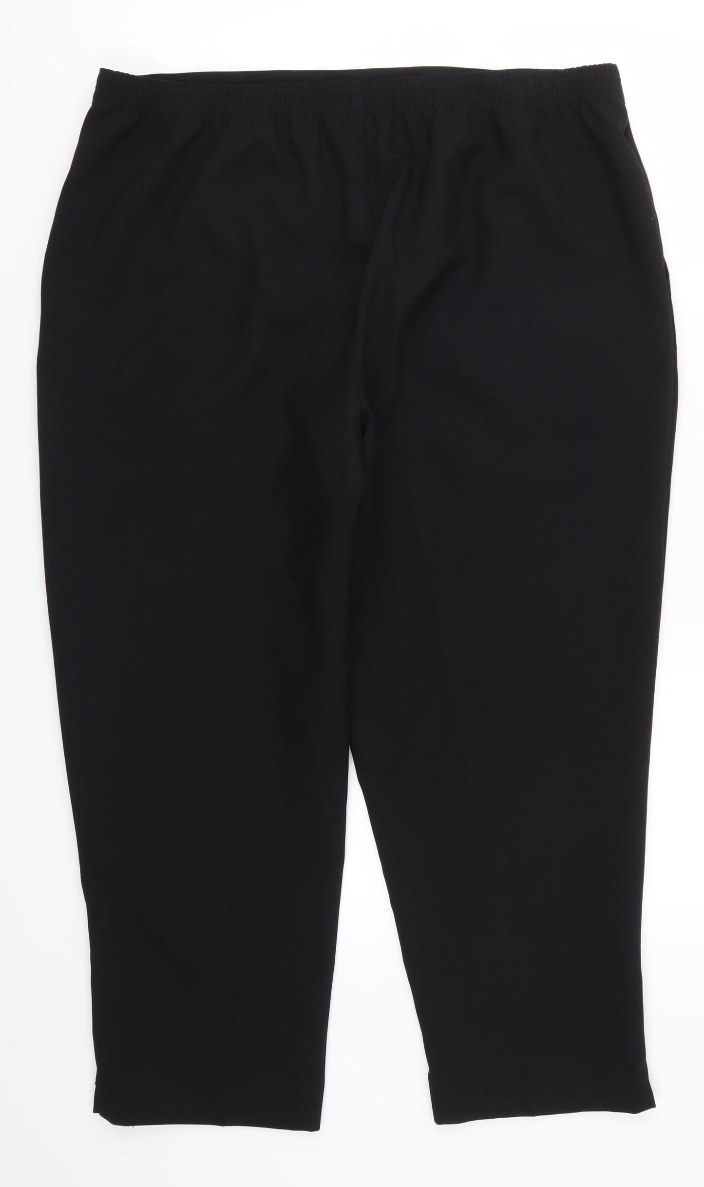 Dixie Womens Black   Trousers  Size 20 L26 in