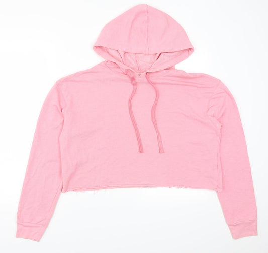 Cooperative Womens Pink   Pullover Hoodie Size L