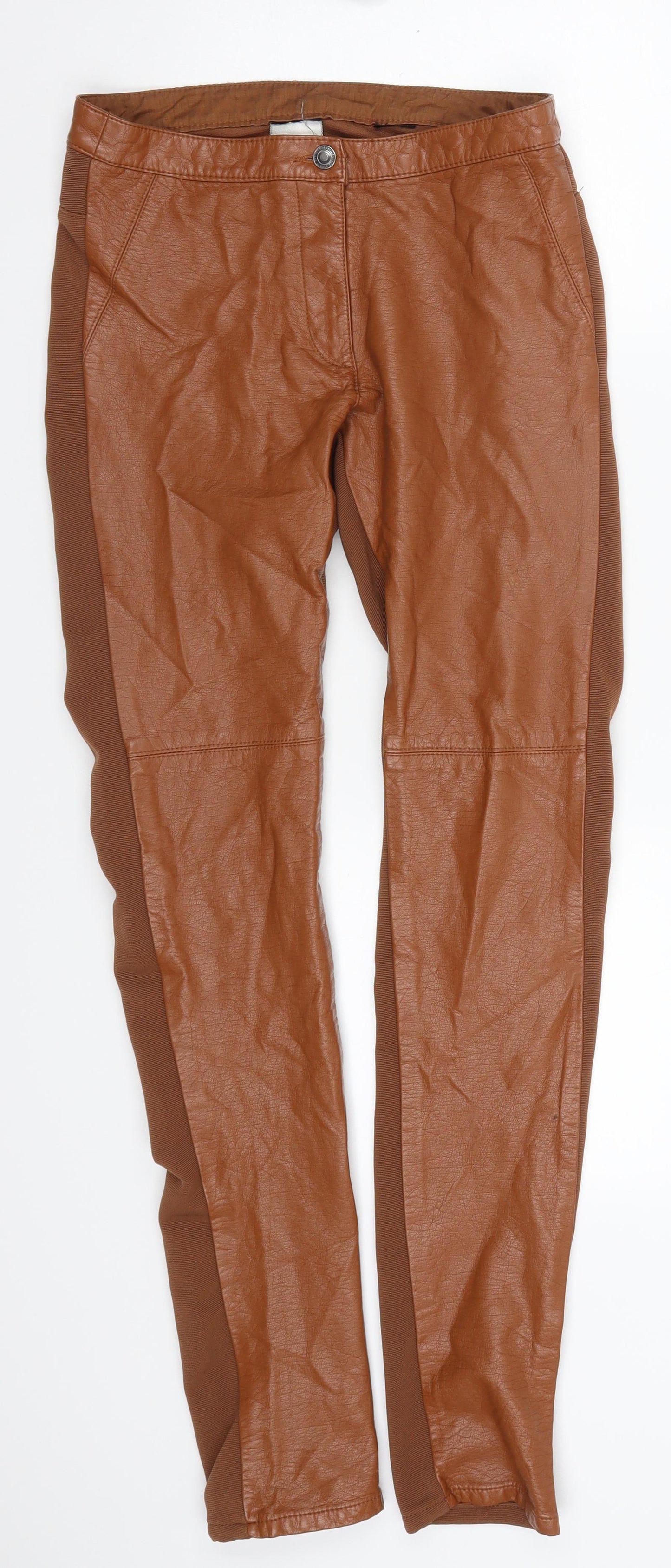 Preworn Womens Brown   Trousers  Size 8 L30 in