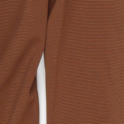 Preworn Womens Brown   Trousers  Size 8 L30 in