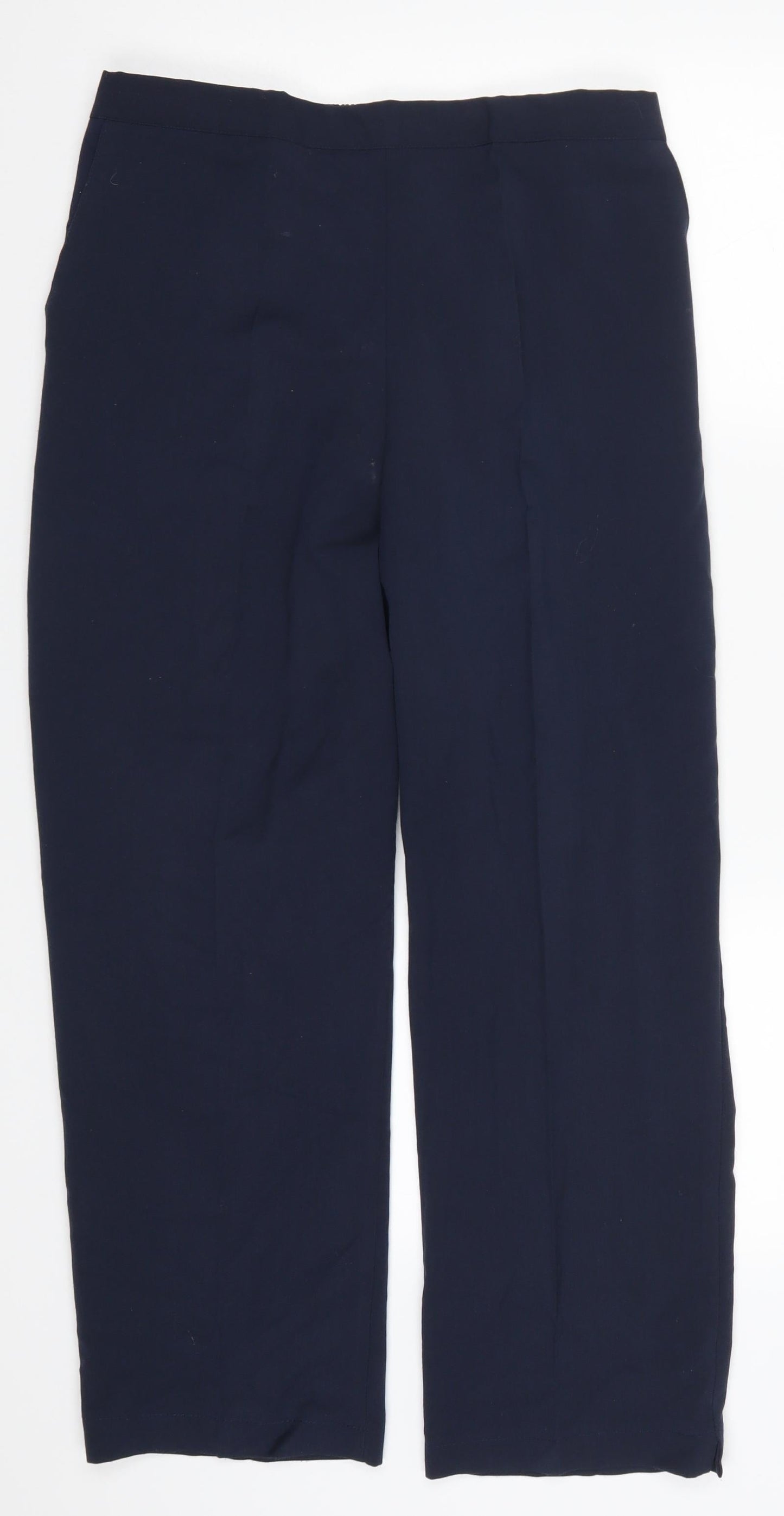 Preworn Womens Blue   Trousers  Size 32 in L26.5 in