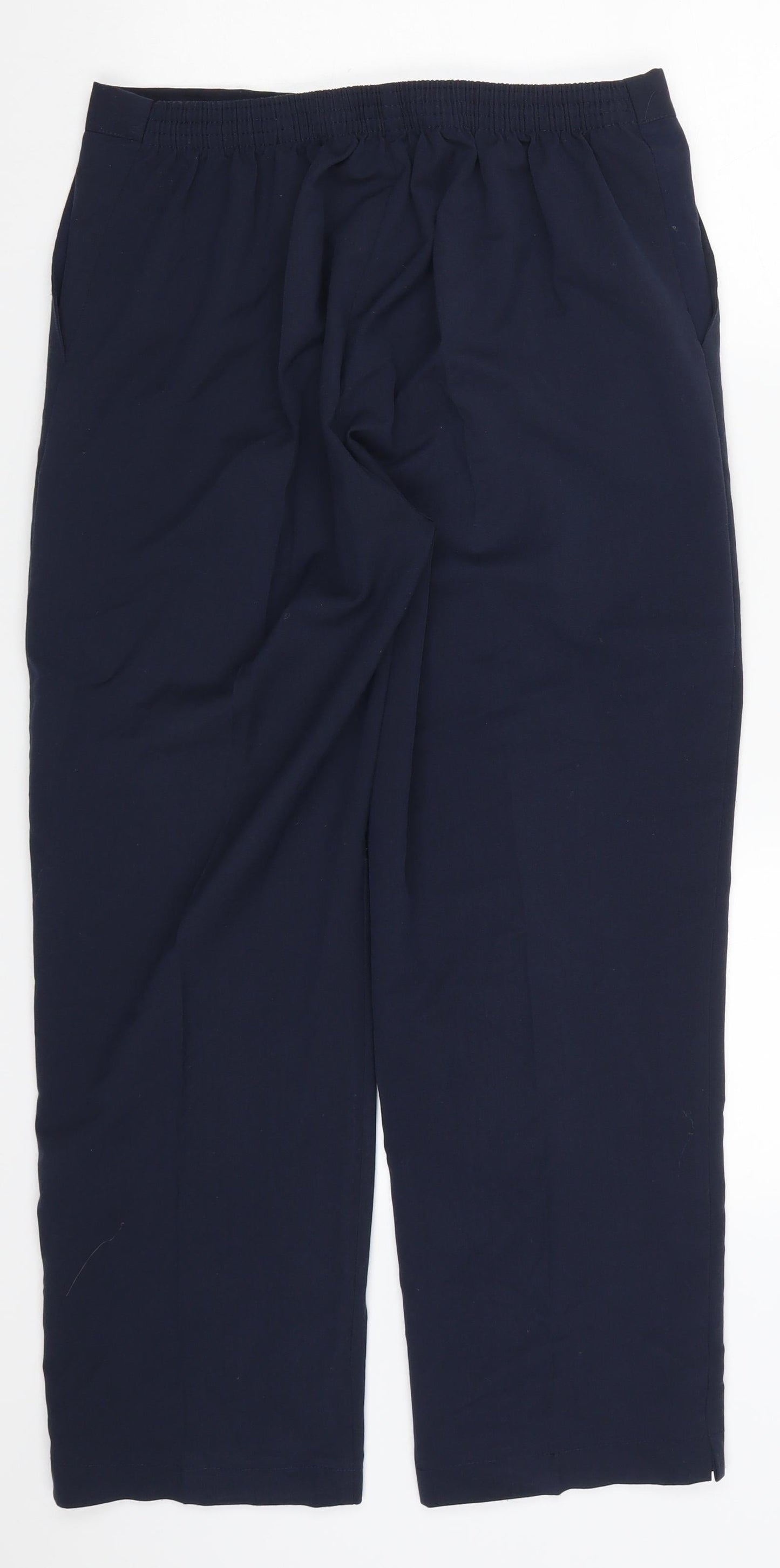 Preworn Womens Blue   Trousers  Size 32 in L26.5 in