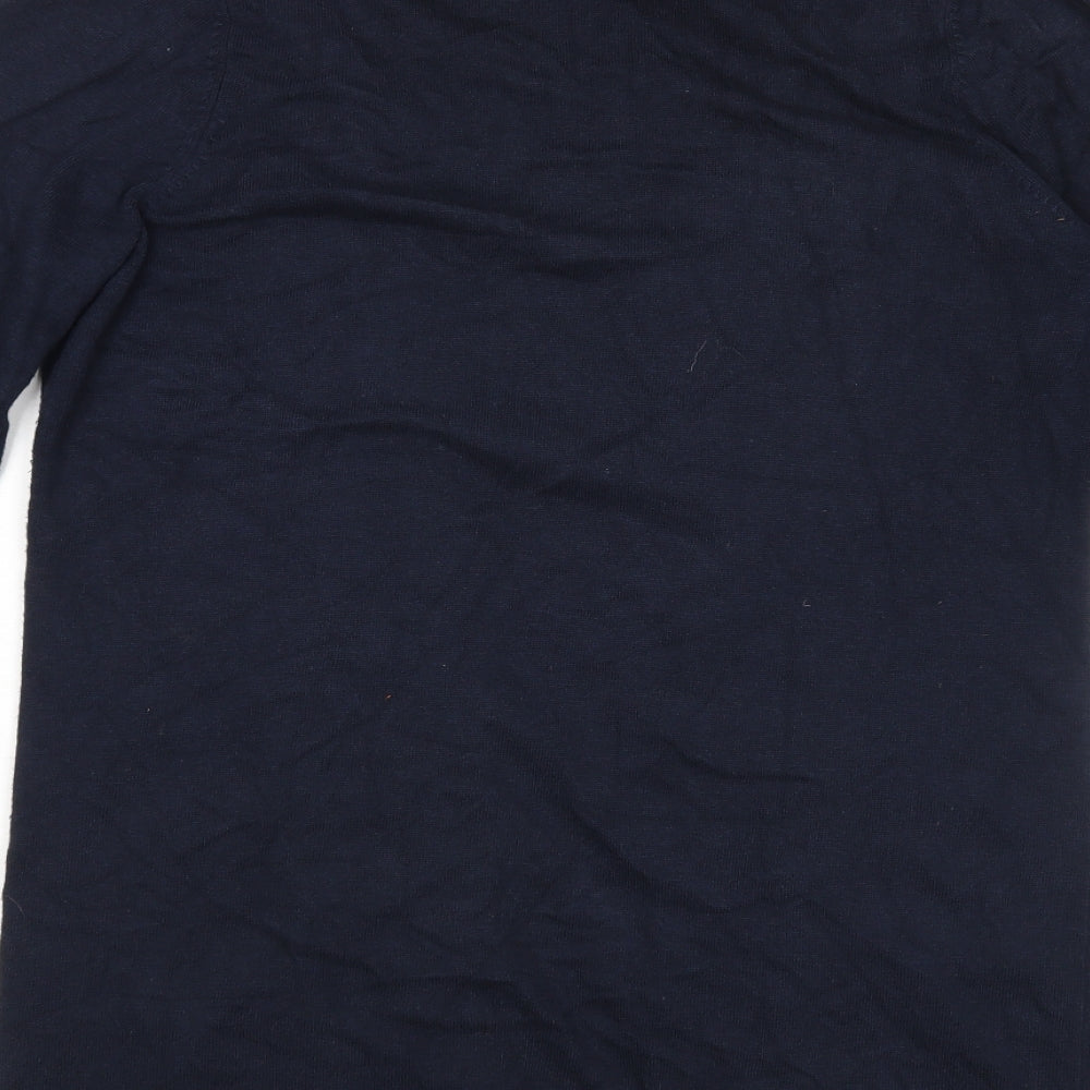Maine Womens Blue   Wrap Jumper Size 16
